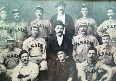 Baseball team of John C. Williams's father